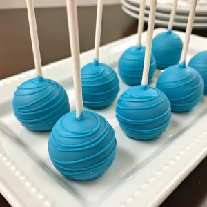 Blue Cakepops