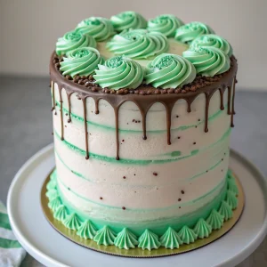 Choc Mint Cake