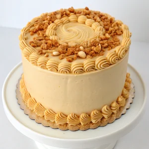 Peanut Brittle Cake