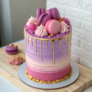 Roayal Amethyst Cake