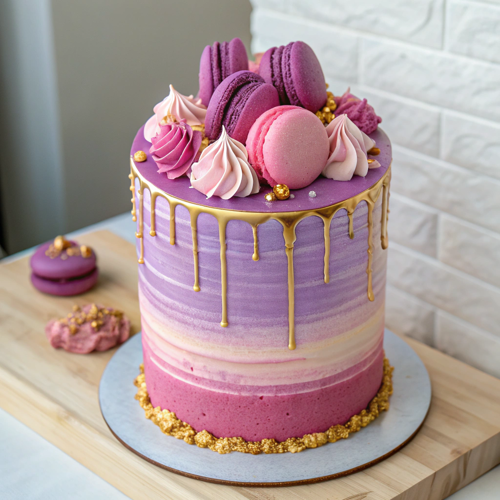 Roayal Amethyst Cake