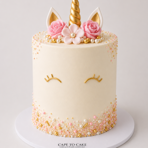 Unicorn Buttercream Cake