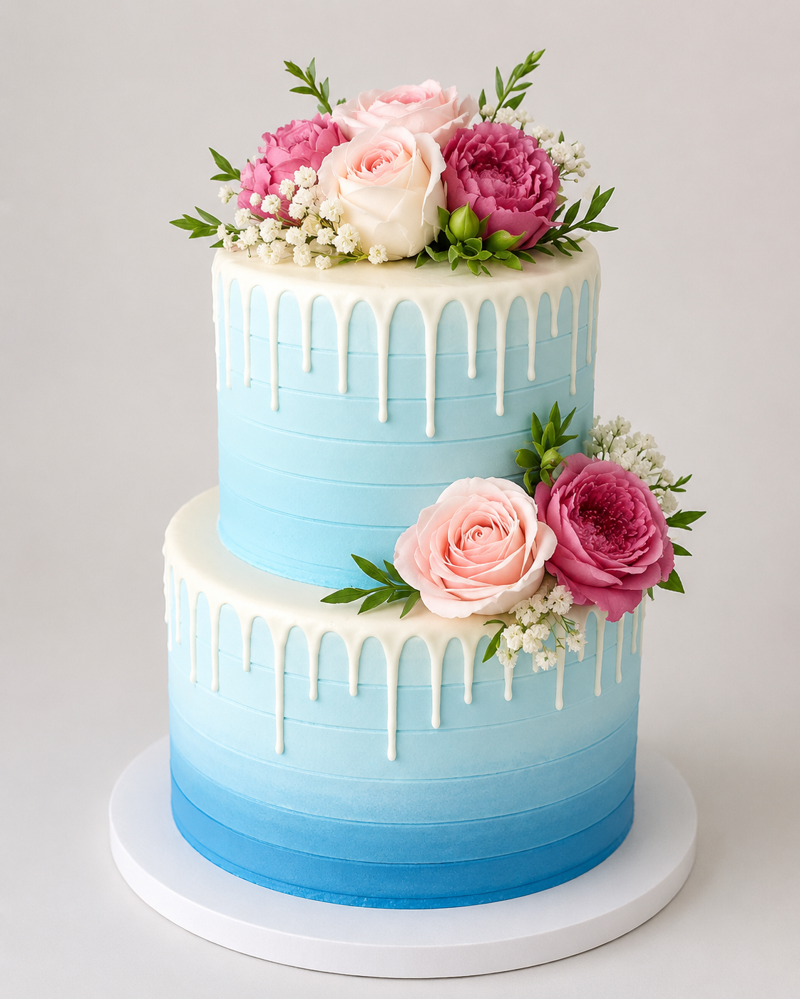 Azure Elegance Full Flower