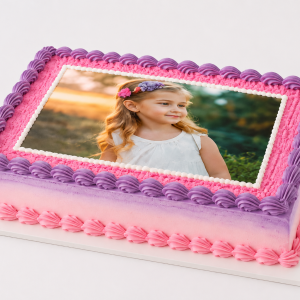 Edible Print Cake Rectangular