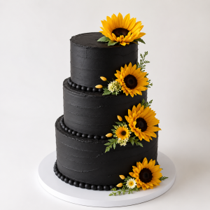Golden Solstice Cake 1