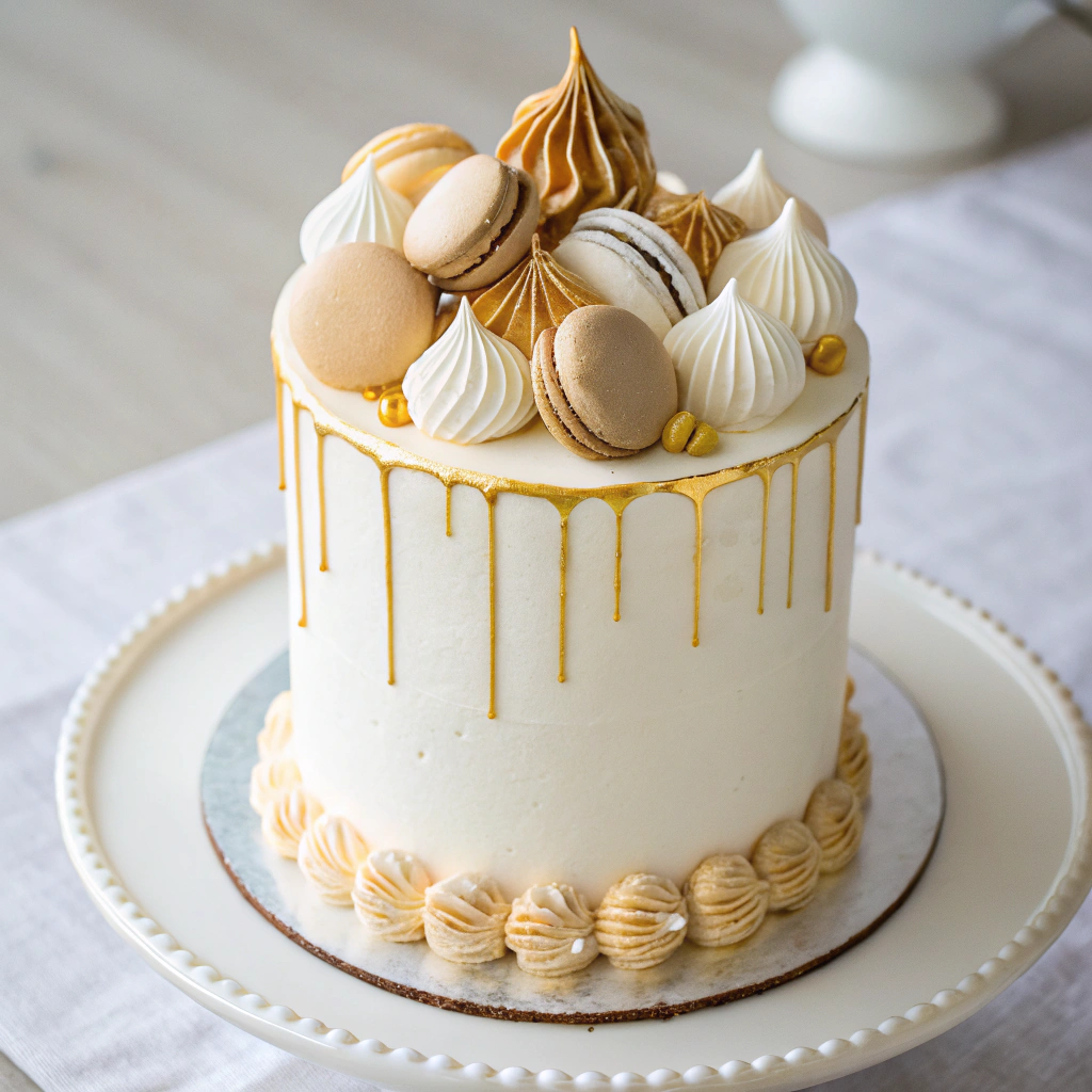 Ivory opulence White cake