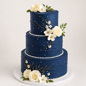 Midnight Romance cake 1