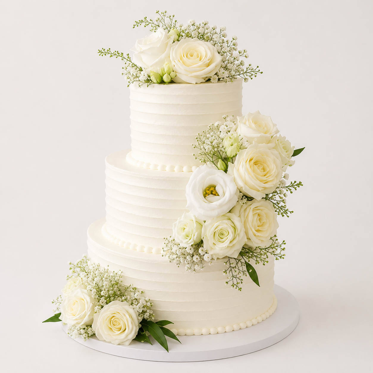Pure Grace Wedding Cake 1