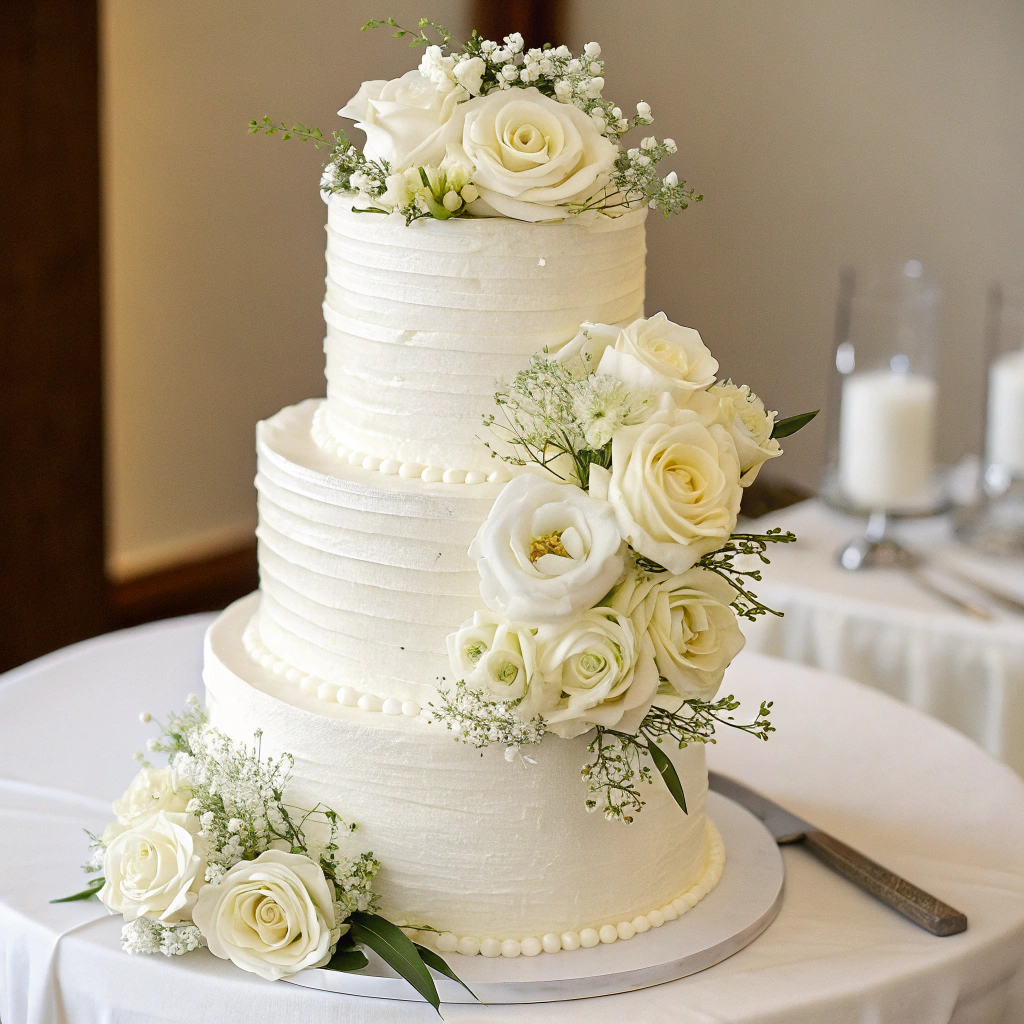 Pure Grace Wedding Cake