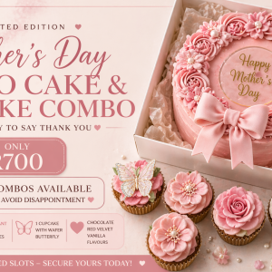 Mother's Day Bento & Cupcake Combo Banner