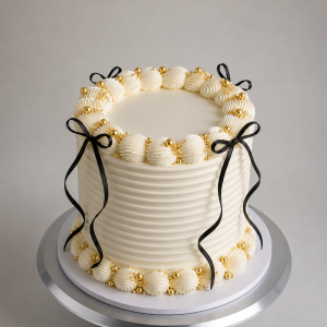 Bowtiful Cake