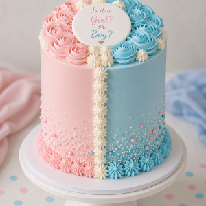 Gender reveal Cake