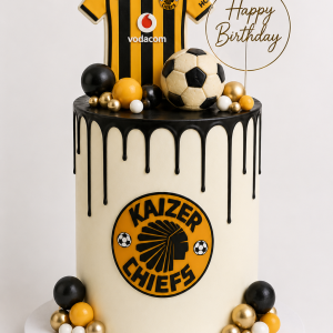Kaizer Chiefs Drip Cake