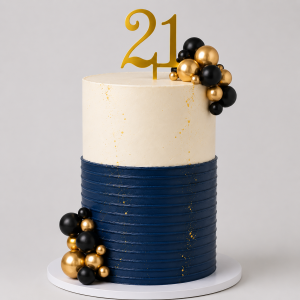Luxe Textured Celebration Cake