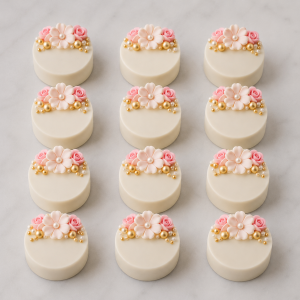 Blush Bloom Chocolate Covered Oreos Cape to Cake