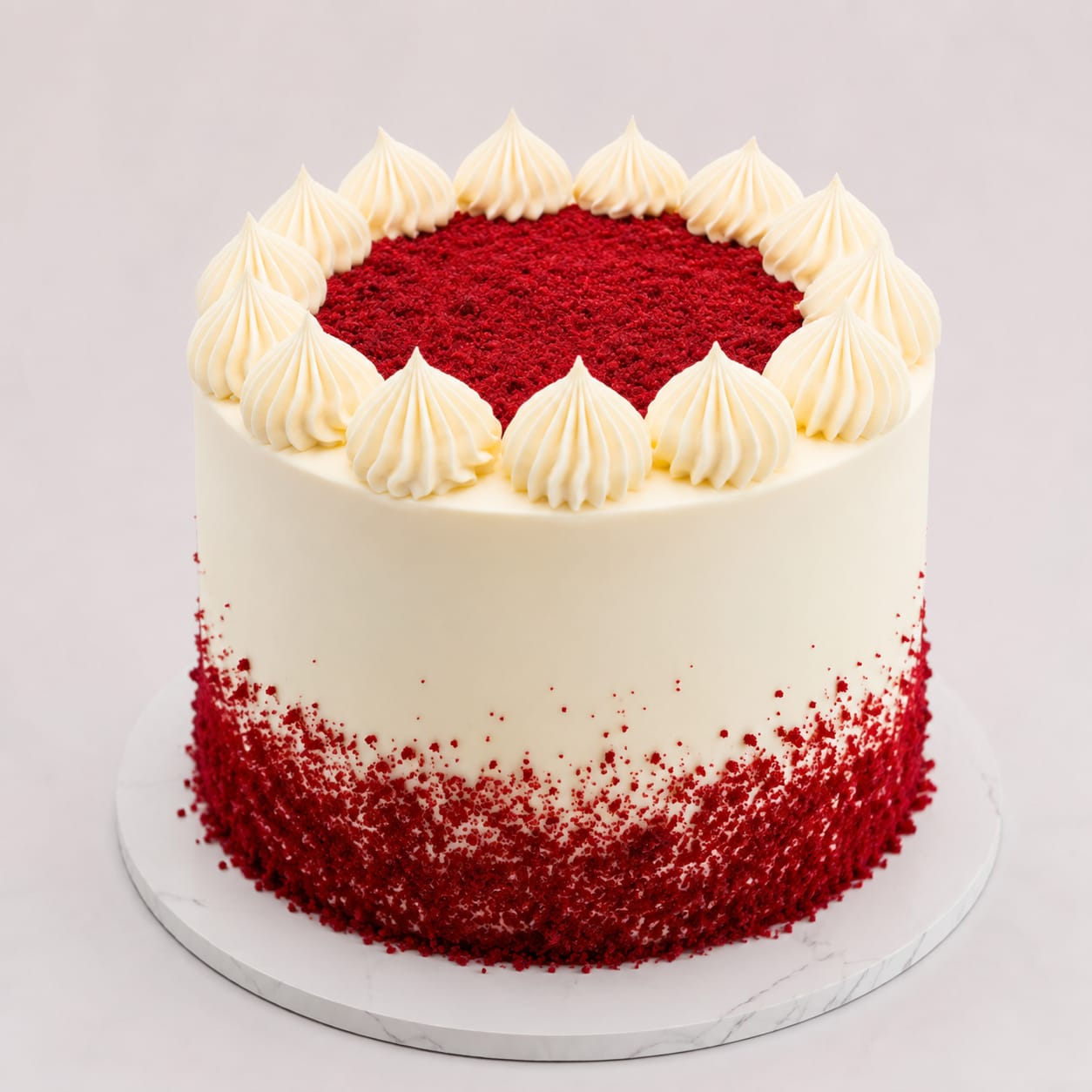 Classic Red Velvet Cake Cream Cheese Frosting Cape to Cake