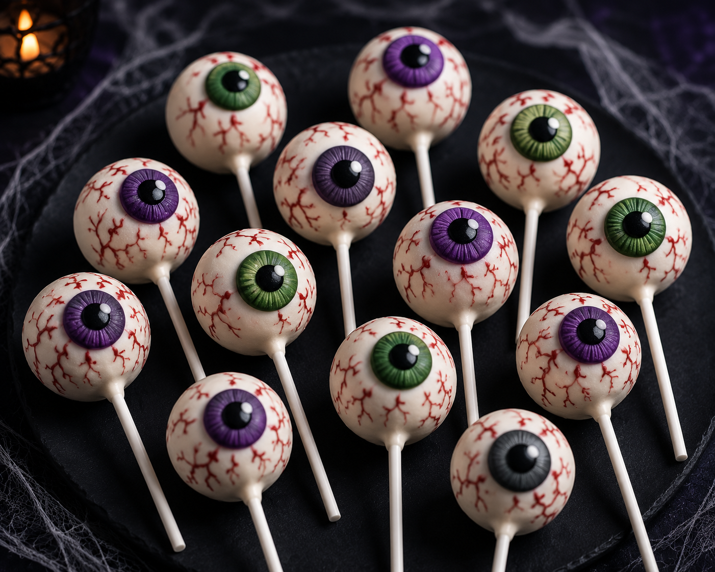 Eyeball Cakepops