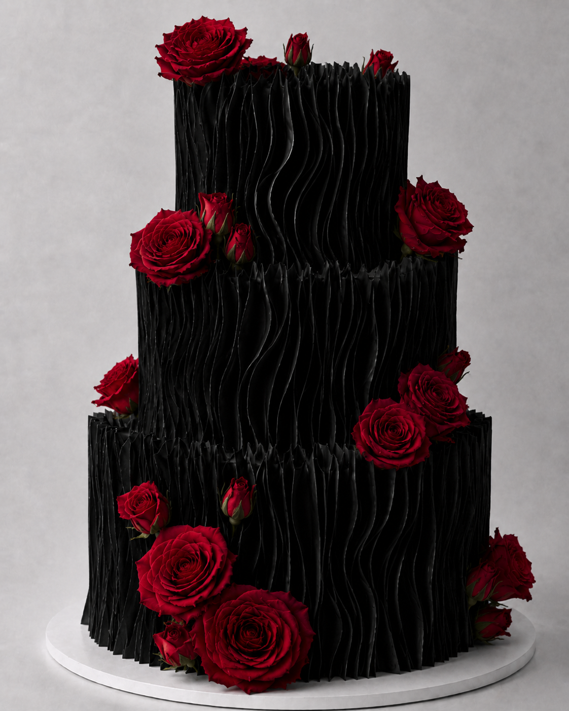 Scarler Ruffle Romance Black