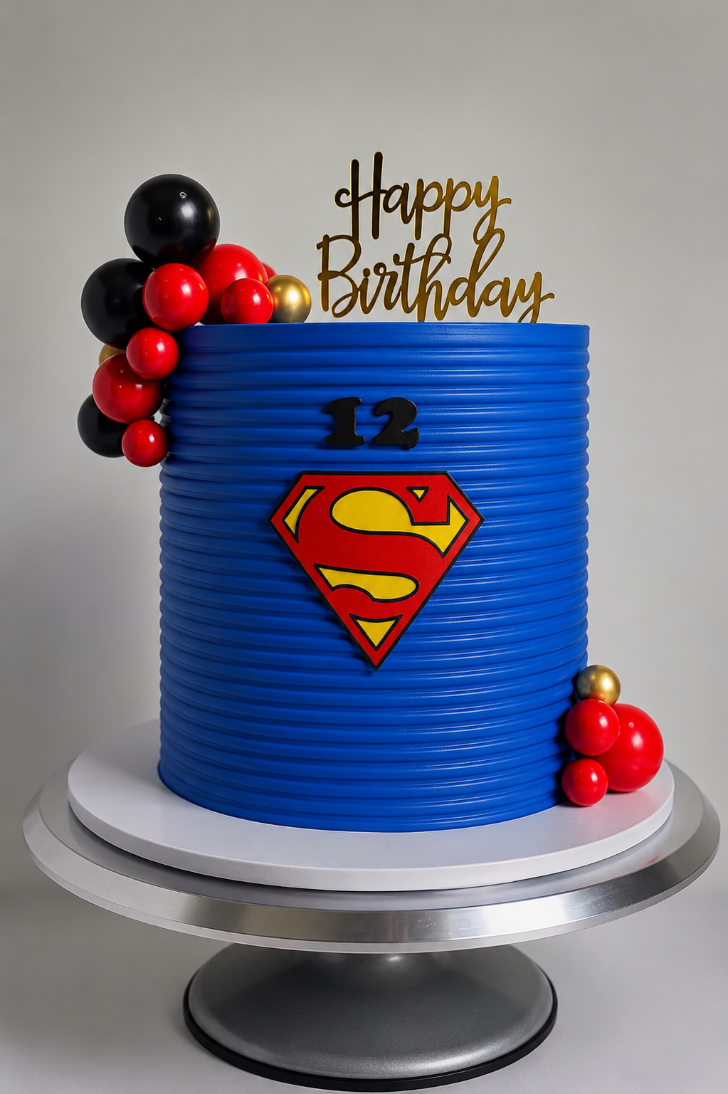 Superman Cake