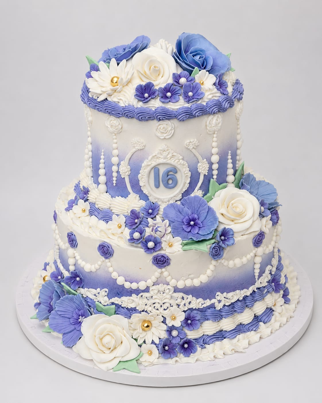 Sweet 16th Birthday Cake