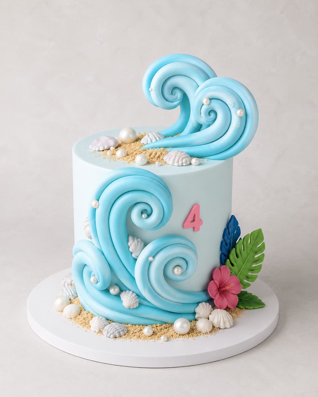Tropical Ocean Cake