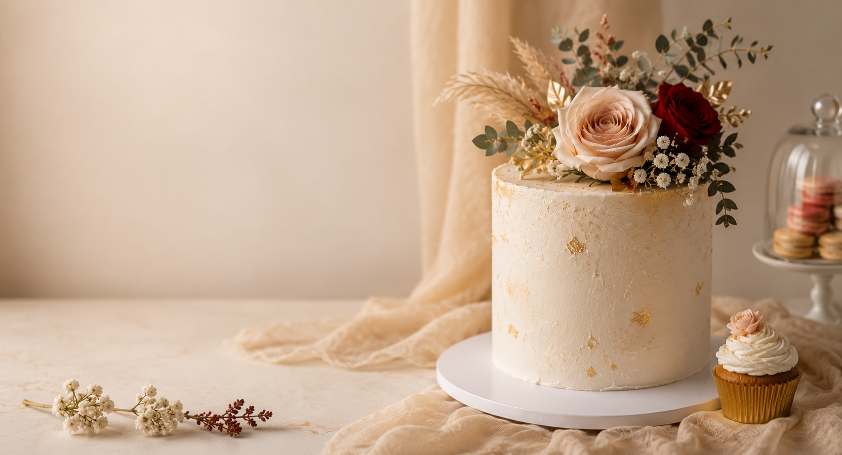 Cape to cake website header