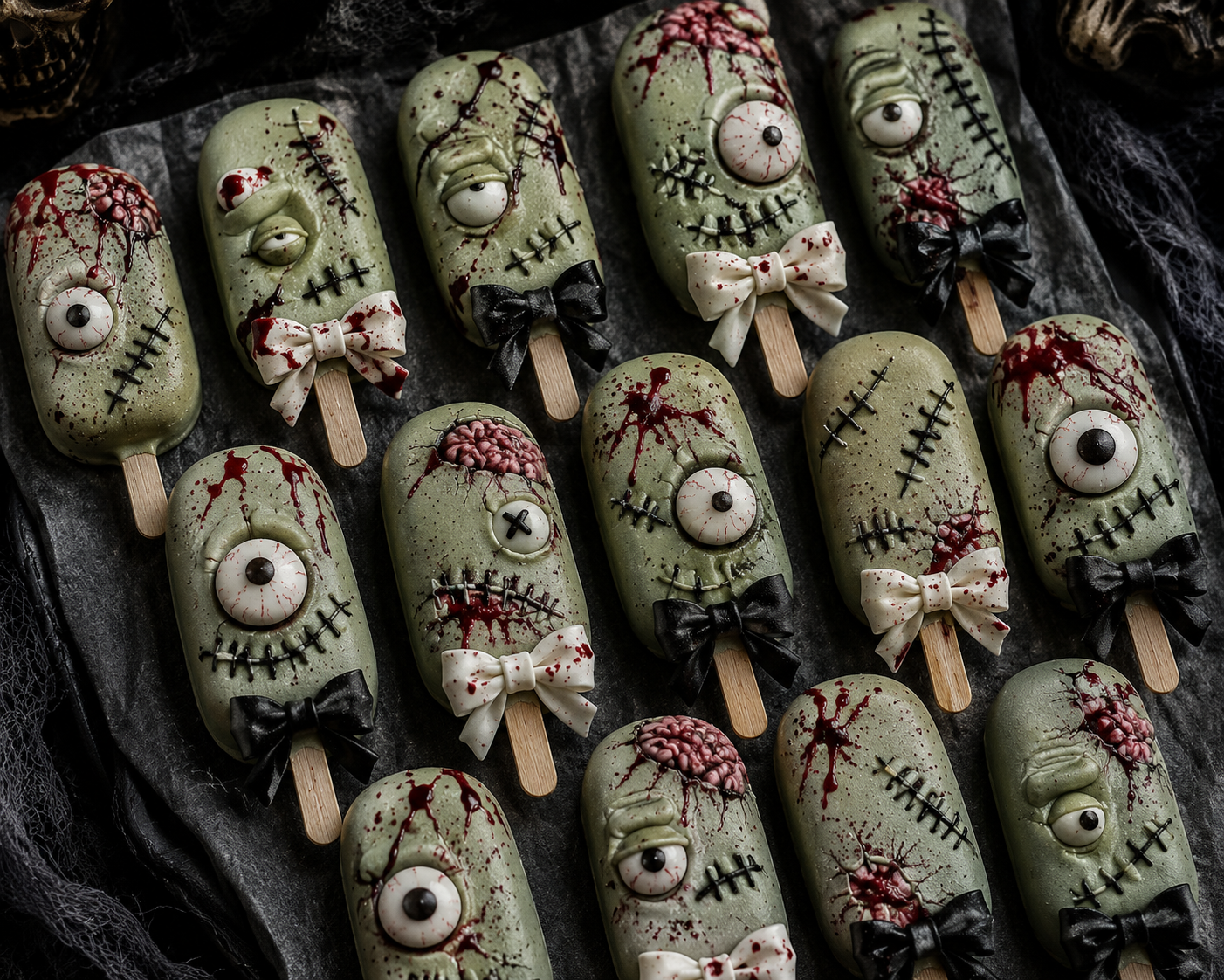 Zombie Cakesicles