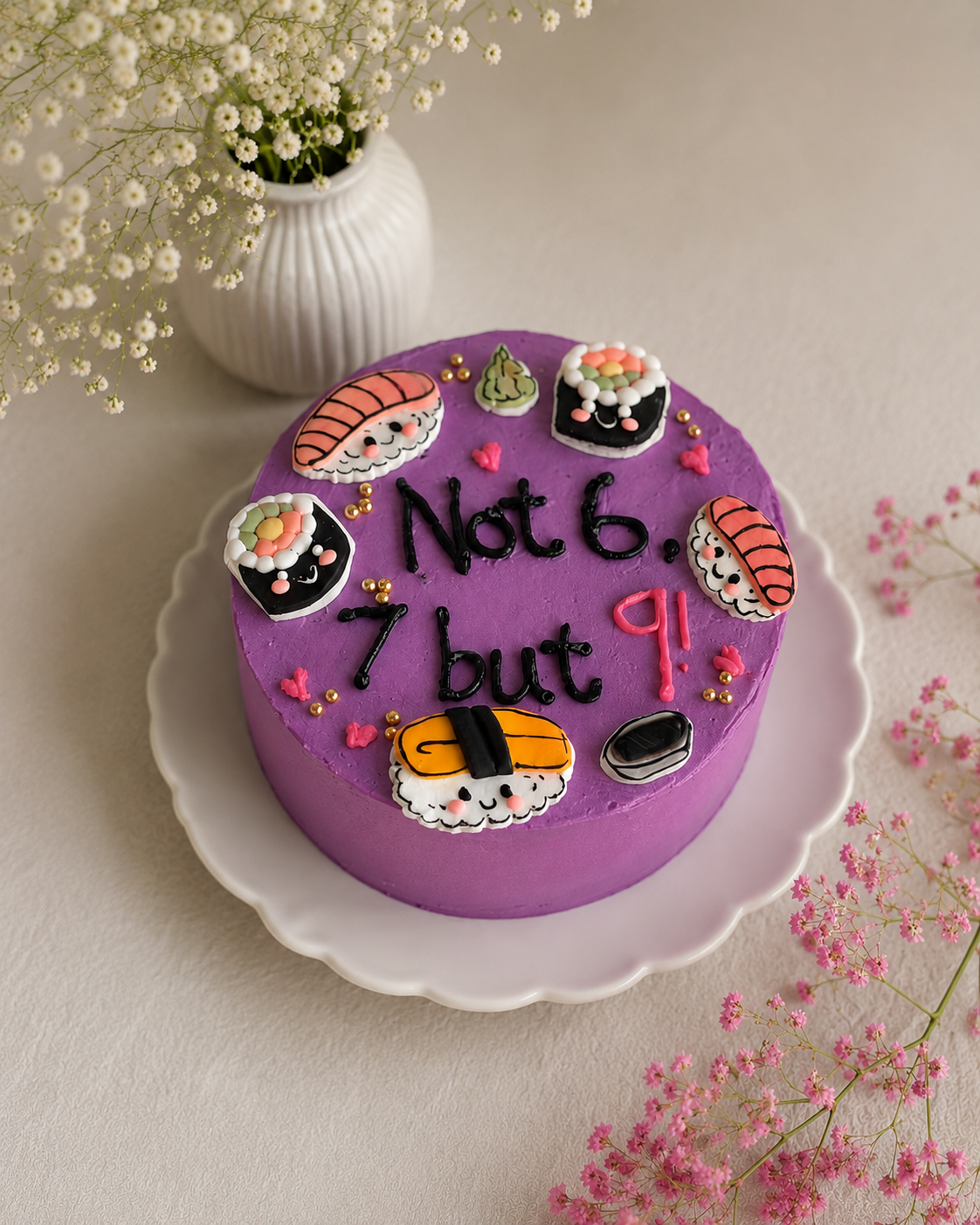 not 6 7 but 9 cake