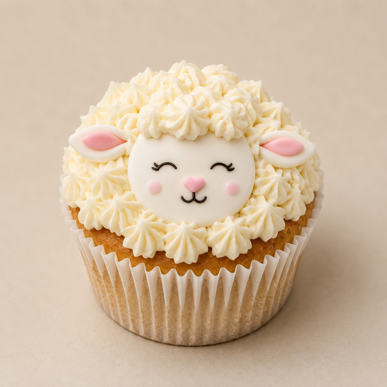 Little Sheep Cupcake