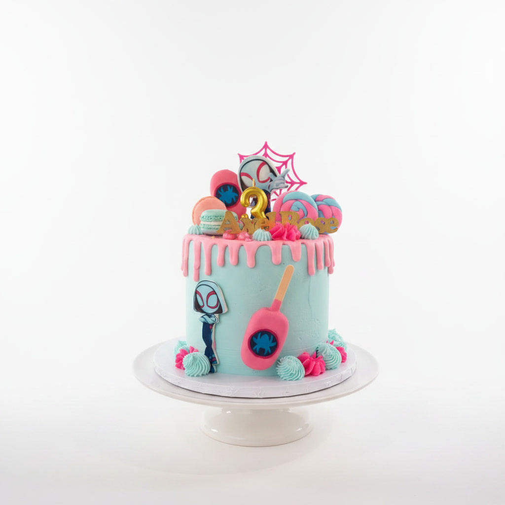 Spider Gwen Stacey Cake
