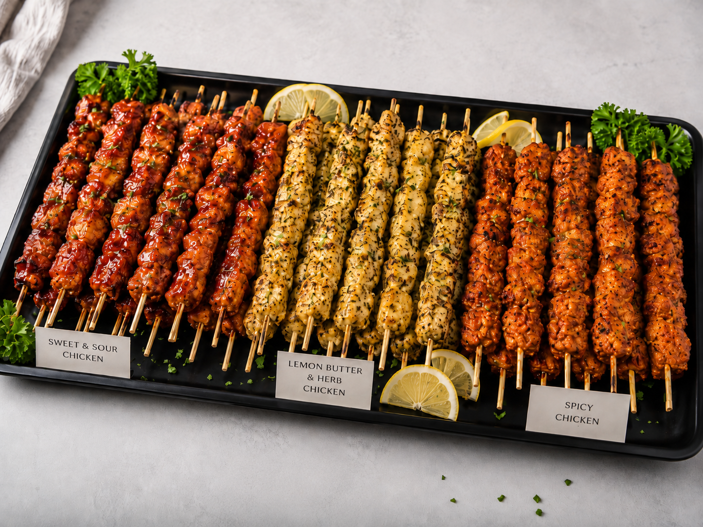 Chicken Skewer Platter